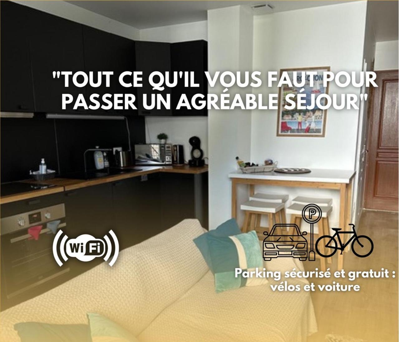 Charmant T2 Avec Exterieur Villa Deganne Arcachon Extérieur photo